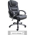 Boss Boss B8602  Leather High Back Executive Chair with Knee Tilt Mechanism B8602
